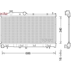Kühler, Motorkühlung DRM36021