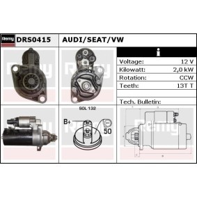 Köp Startmotor av DELCO REMY DRS0415 till det låga priset 10289,48 kr