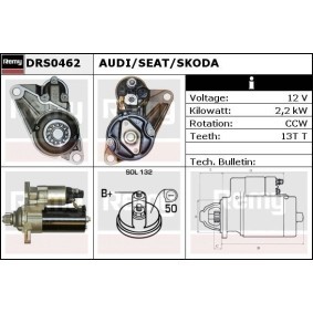 Anlasser für SKODA von DELCO REMY