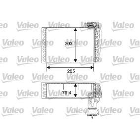 Verdampfer, Klimaanlage 817093