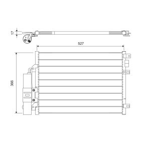 Klimakondensator 817428 von VALEO günstig für 123,54 € online kaufen