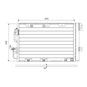 Klimakondensator 818114 von VALEO günstig für 116,36 € online kaufen