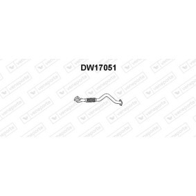 Abgasrohr DW17051 für DAEWOO