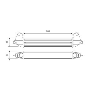 Köp Intercooler av VALEO 818712 till det låga priset 897,43 kr