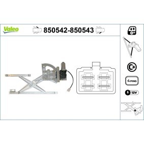 Osta Lasinnostin VALEO:llä 850542 edullisesti hintaan 248,44 €