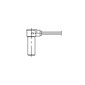 ABS Sensor des Herstellers WABCO - Originalware Artikelnummer: 441 032 667 0