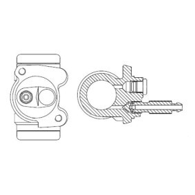 Achetez des Cylindre de roue BOSCH F 026 002 362 à prix pour 20,57 €