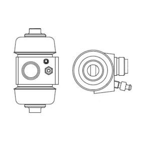 Achetez des Cylindre de roue BOSCH F 026 002 373 à prix pour 17,34 €