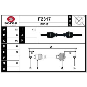 Antriebswelle F2317