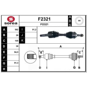 Antriebswelle F2321