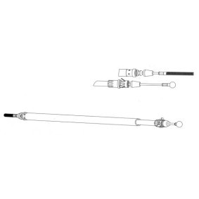 Acquista Cavo freno a mano da CEF FA02260 a buon mercato per soli 87,91 €