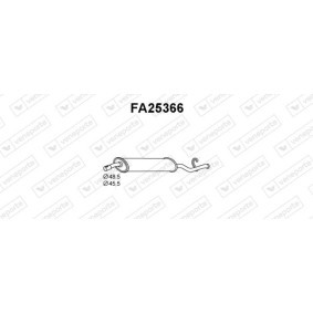 Achetez des Silencieux arrière VENEPORTE FA25322 à prix pour 70,13 €