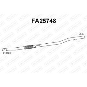 Acquista Tubo gas scarico da VENEPORTE FA25748 a buon mercato per soli 67,57 €