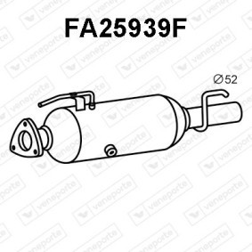 Acquista Filtro antiparticolato (FAP) da VENEPORTE FA25939F a buon mercato per soli 521,36 €