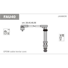 Compre Jogo de cabos de ignição da JANMOR FAU40 a um preço baixo por 49,09 €