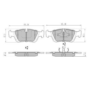 Acquista Kit pastiglie freni da FREMAX FBP-0741 a buon mercato per soli 31,89 €