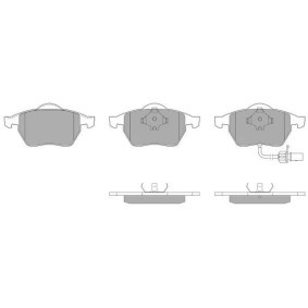 Bremsbeläge FBP-0868 für SKODA