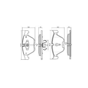 Comprar Juego de pastillas de freno de FREMAX FBP-1664 a bajo precio de 35,61 €