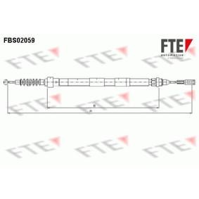Acquista Cavo freno a mano da FTE FBS02059 a buon mercato per soli 18,64 €
