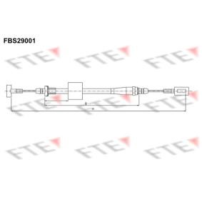 Köp Handbromsvajer av FTE FBS29001 till det låga priset 302,44 kr
