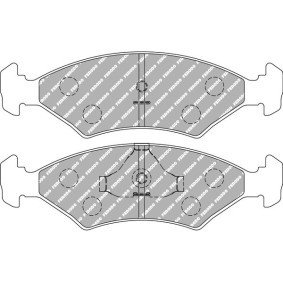 Acquista Kit pastiglie freni da FERODO RACING FCP206H a buon mercato per soli 133,49 €