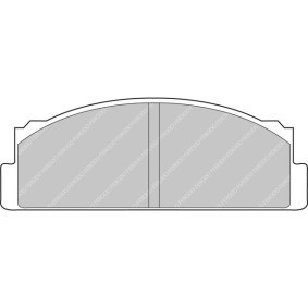 Comprar Juego de pastillas de freno de FERODO RACING FCP29H a bajo precio de 99,46 €
