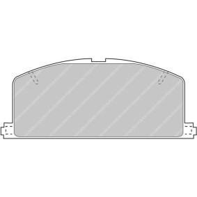 Acquista Kit pastiglie freni da FERODO RACING FCP308R a buon mercato per soli 222,28 €