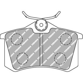 Bremsbeläge FCP541R von FERODO RACING günstig für 172,33 € online kaufen