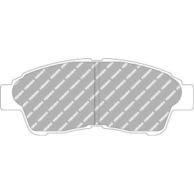 Acquista Kit pastiglie freni da FERODO RACING FCP867H a buon mercato per soli 228,58 €