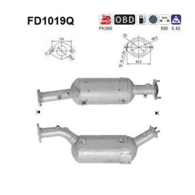 Acquista Filtro antiparticolato (FAP) da AS FD1019Q a buon mercato per soli 416,99 €