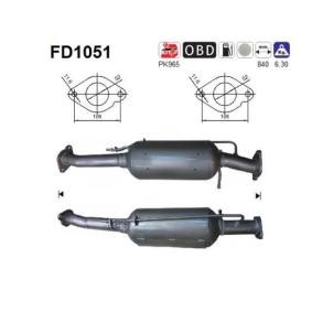 Acquista Filtro antiparticolato (FAP) da AS FD1051 a buon mercato per soli 328,73 €