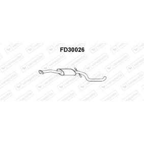 Achetez des Silencieux intermédiaire VENEPORTE FD30026 à prix pour 81,35 €