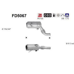 Partikelfilter (DPF) FD5067