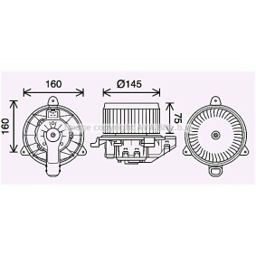 Gebläsemotor FD8626