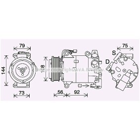 Acquista Compressore aria condizionata da PRASCO FDK636 a buon mercato per soli 1532,05 €