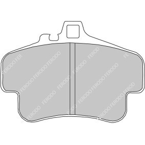 Acquista Kit pastiglie freni da FERODO RACING FDS1435 a buon mercato per soli 154,39 €