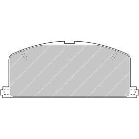 Acquista Kit pastiglie freni da FERODO RACING FDS308 a buon mercato per soli 113,00 €