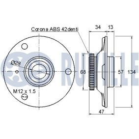 Zahnriemensatz 5549070 von RUVILLE günstig für 81,64 € online kaufen