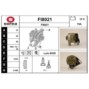 Køb Generator af SNRA FI8021 til den lave pris 1288,48 DKK