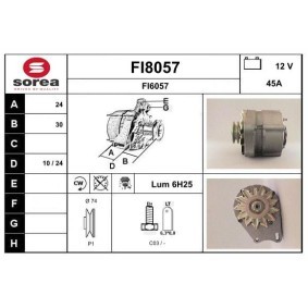 Lichtmaschine FI8057 für AUTOBIANCHI