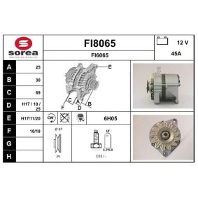 Lichtmaschine FI8065 für AUTOBIANCHI