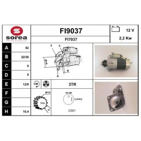 Acquista Motorino avviamento da SNRA FI9037 a buon mercato per soli 182,54 €