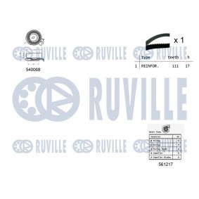 Comprar Polea de inversión y guía, correa de distribución de RUVILLE 56110 a bajo precio de 25,13 €