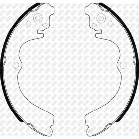 Comprar Juego de zapatas de frenos de NiBK FN7747 a bajo precio de 289,92 €