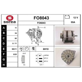 Lichtmaschine von SNRA