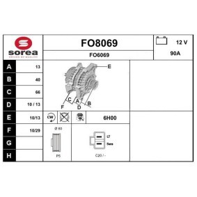 Køb Generator af SNRA FO8069 til den lave pris 1893,06 DKK