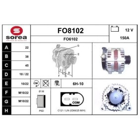 Køb Generator af SNRA FO8102 til den lave pris 1890,21 DKK