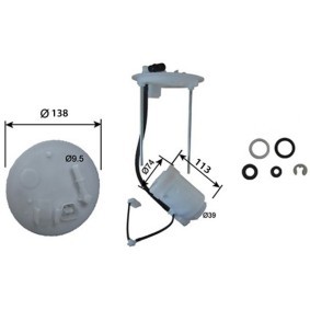 Køb Brændstof-filter af JS ASAKASHI FS23002 til den lave pris 6638,22 DKK