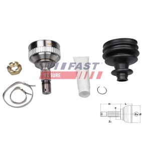 Acquista Kit giunti semiasse da FAST FT25086K a buon mercato per soli 33,39 €