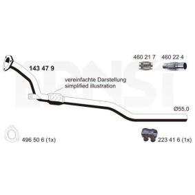 Köp Avgasrör av ERNST 143479 till det låga priset 1113,24 kr